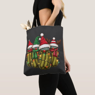 Bolso De Tela Navidades retro con canilla iluminan selección cas