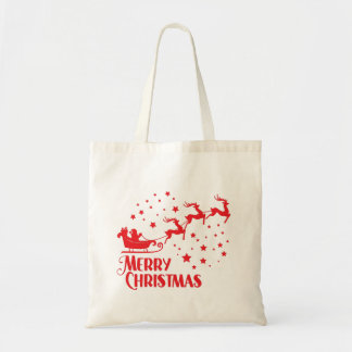 Bolso De Tela Navidades reutilizables Tote Bag - Feliz Navidad S