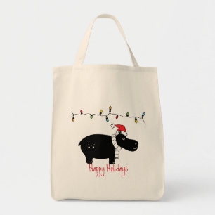 Bolso De Tela Navidades singulares Hippo