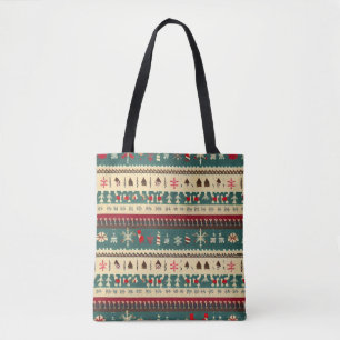Bolso De Tela Navidades Suéter Feo 5