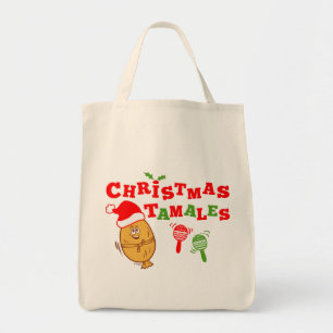 Bolso De Tela Navidades Tamales