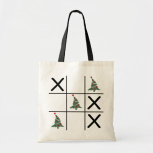 Bolso De Tela Navidades Tic Tac Toe