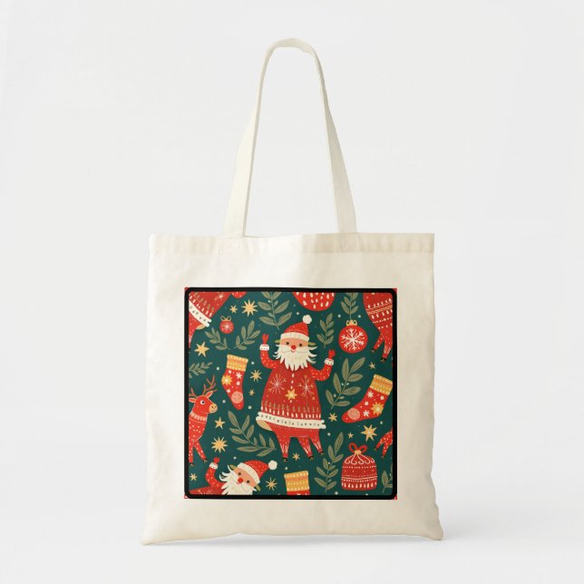 Bolso De Tela Navidades Tote Bag 2 (Frente)