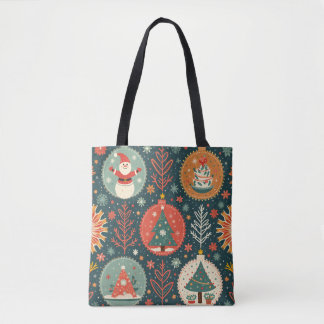Bolso De Tela Navidades Tote Bags