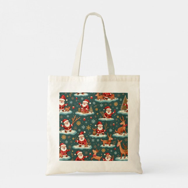 Bolso De Tela navidades Tote Bags (Reverso)