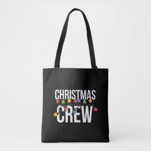 Bolso De Tela Navidades Tripulación de Navidad