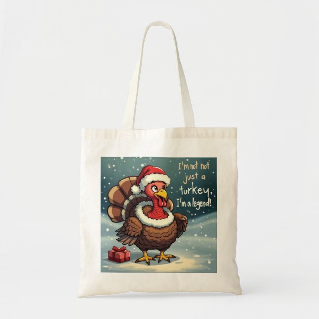 Bolso De Tela Navidades turquía (Frente)