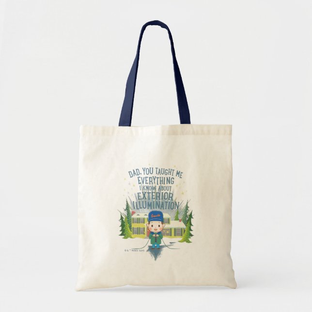 Bolso De Tela Navidades Vacaciones Iluminación exterior (Frente)