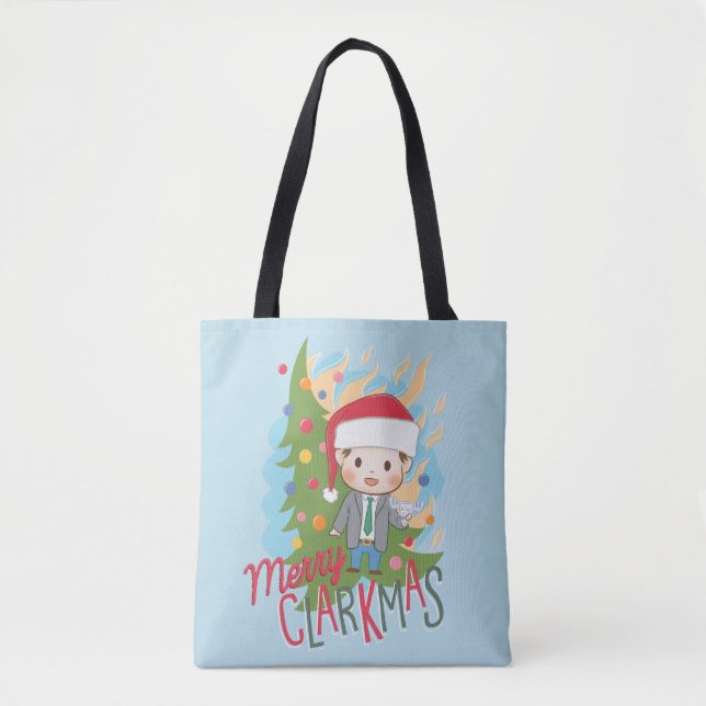 Bolso De Tela Navidades Vacation Merry Clarkmas (Anverso)