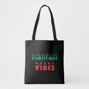 Bolso De Tela Navidades Vibes Holidays Xmas