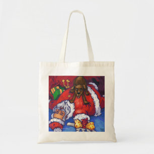 Bolso De Tela Navidades Wish