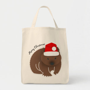 Bolso De Tela Navidades Wombat