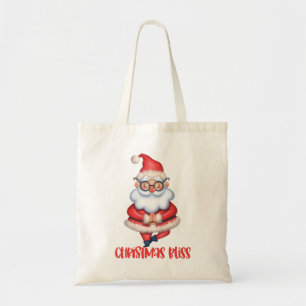 Bolso De Tela Navidades Zen Santa Tote Bag