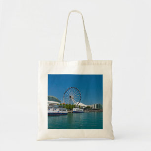Bolso De Tela Navy Pier