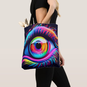 Bolso De Tela Nebula Eye Art