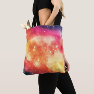 Bolso De Tela Nebulosa Cósmica Radiante