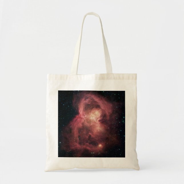 Bolso De Tela Nebulosa de mariposa espacial (Frente)