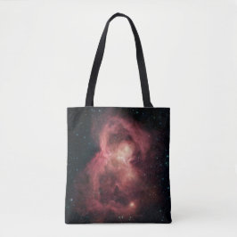 Bolso De Tela Nebulosa de mariposa espacial