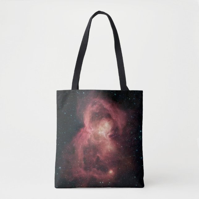 Bolso De Tela Nebulosa de mariposa espacial (Anverso)
