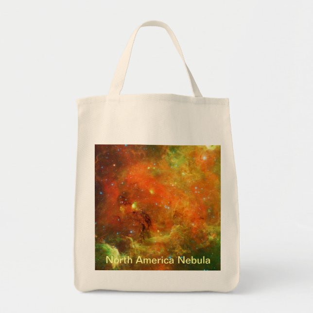 Bolso De Tela Nebulosa de Norteamérica (Frente)