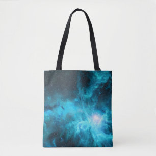 Bolso De Tela Nebulosa de origen, luz azul, astronomía.
