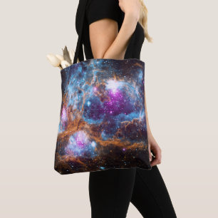 Bolso De Tela Nebulosa Langosta - Paisaje invernal cósmico