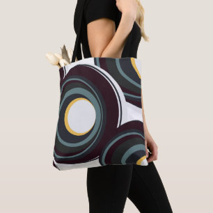 Bolso De Tela Nebulosa negra