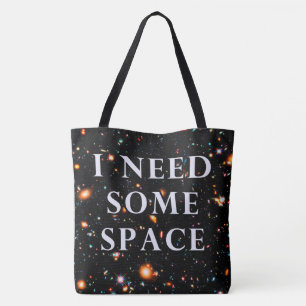 Bolso De Tela Necesito algo de espacio