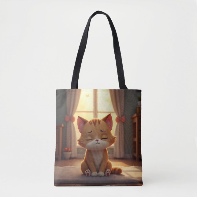 Bolso De Tela Need a kitty moment (Anverso)
