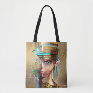 Bolso De Tela Nefertiti