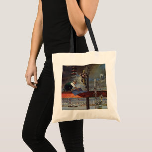 Bolso De Tela Negocio, arquitectos y construcción de época
