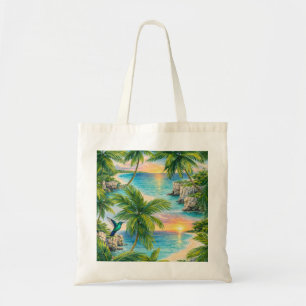 Bolso De Tela Negril Jamaica Atardecer Tropical Playa de Palma