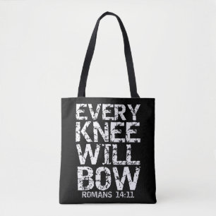 Bolso De Tela Negrita Biblia cristiana versus cita para hombres 