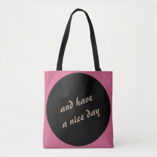 Bolso De Tela Negrita Punto de Polka Cualquier Color Cualquier T