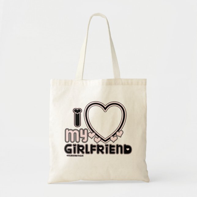 Bolso De Tela negro i luv 1 (Frente)