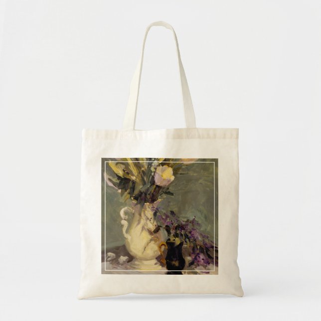 Bolso De Tela Negro y oro (Frente)