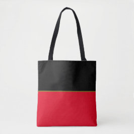 Bolso De Tela Negro y rojo