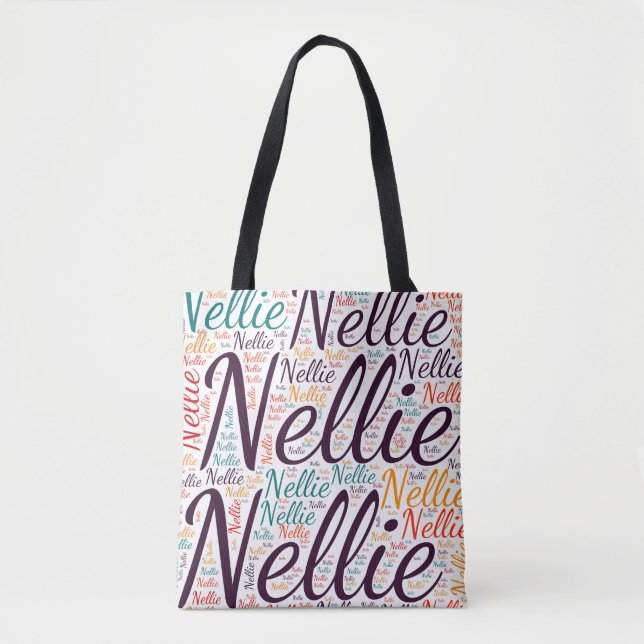 Bolso De Tela Nellie (Anverso)