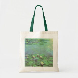 Bolso De Tela Nenúfares por Claude Monet, Impresionismo Vintage