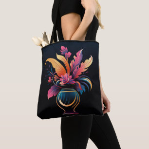 BOLSO DE TELA NEO VASE #1