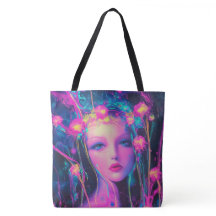 Neon Alien Goddess