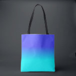 Bolso De Tela Neon Blue y Bright Neon Aqua Ombré Color F<br><div class="desc">Neon Blue y Bright Neon Aqua Ombré Color de la sombra Fade neon aqua, neón azul neón, neón azul, sombra oscura, color de forma deslucida, neón, azul, oscuro, sombra, color, desvanecimiento, tendencia, brillante, fluorescente, resaltador, escuela, niños, diversión, dormitorio, decoración, tintes, azul neón brillante, azul brillante, azul claro, color descolorido, neón...</div>