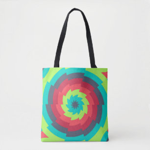 Bolso De Tela Neon Cosmic Whirl