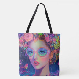 Bolso De Tela Neon Garden Goddess