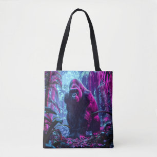 Bolso De Tela Neon Gorilla