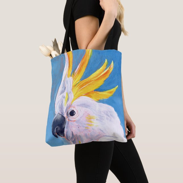 Bolso De Tela Neon Mohawk - Cockatoo (Detalle)