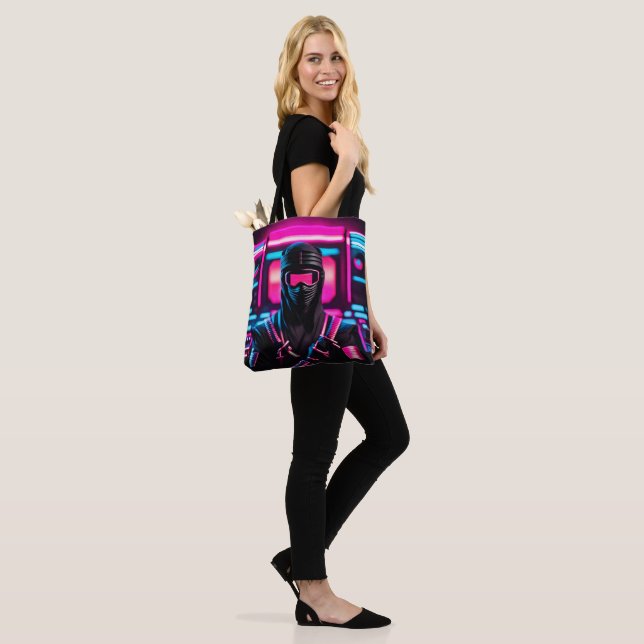 Bolso De Tela neon ninja (Puesto)