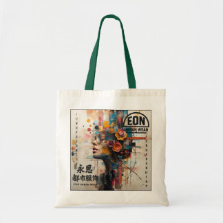 BOLSO DE TELA NEON ROSE