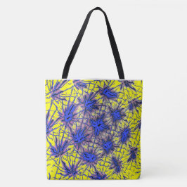 Bolso De Tela Neon Star Tote