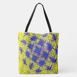 Bolso De Tela Neon Star Tote